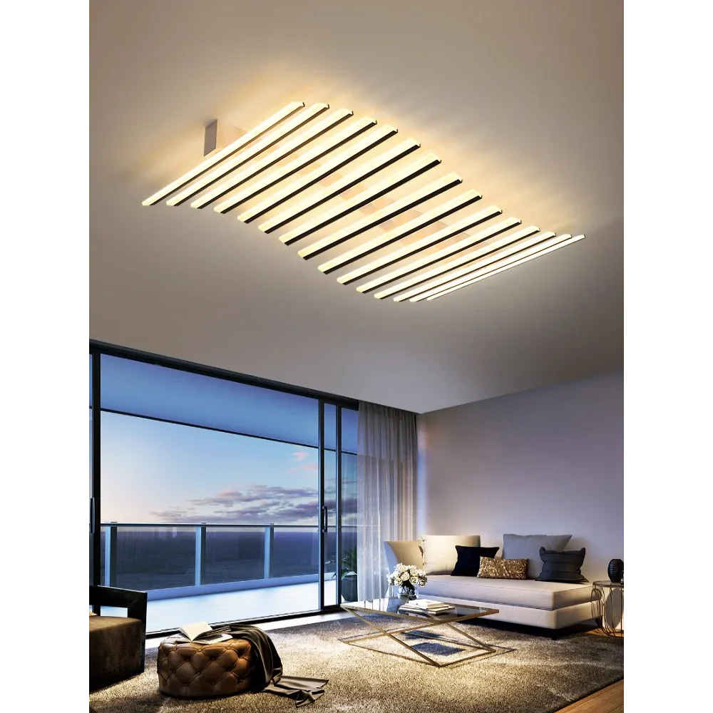MODERN FLUSH MOUNT MULTI LED BAR CEILING LAMP