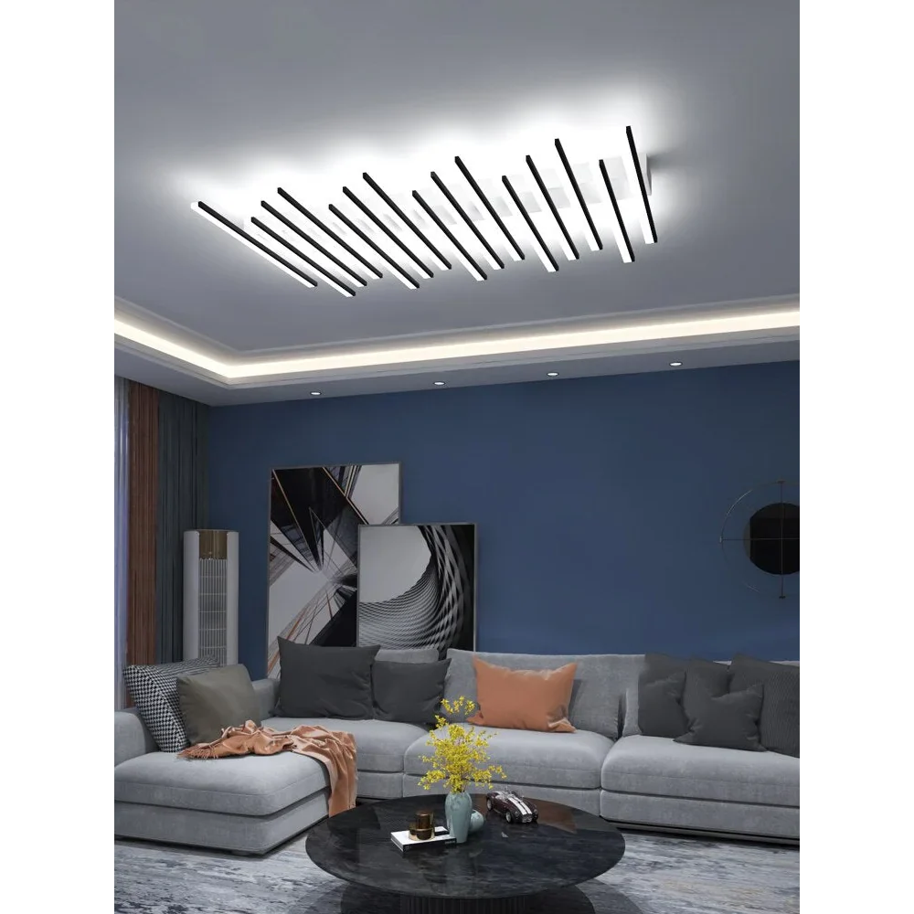 MODERN FLUSH MOUNT MULTI LED BAR CEILING LAMP