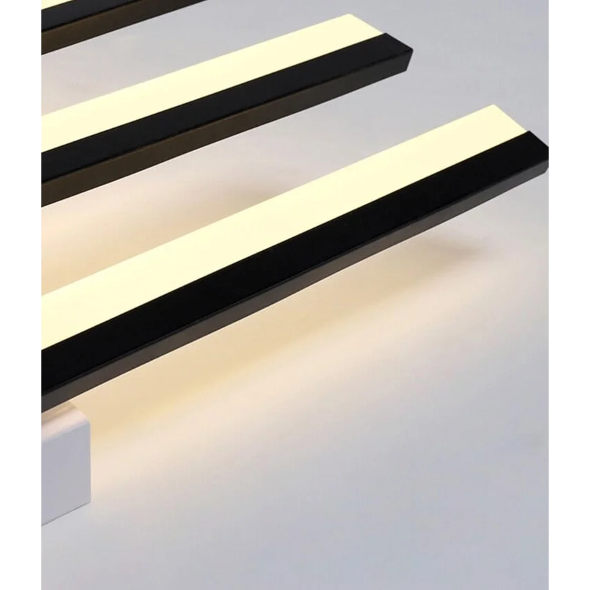 MODERN FLUSH MOUNT MULTI LED BAR CEILING LAMP