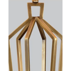 MODERN GEOMETRIC COPPER TABLE LAMP - DESIGN CL85073S