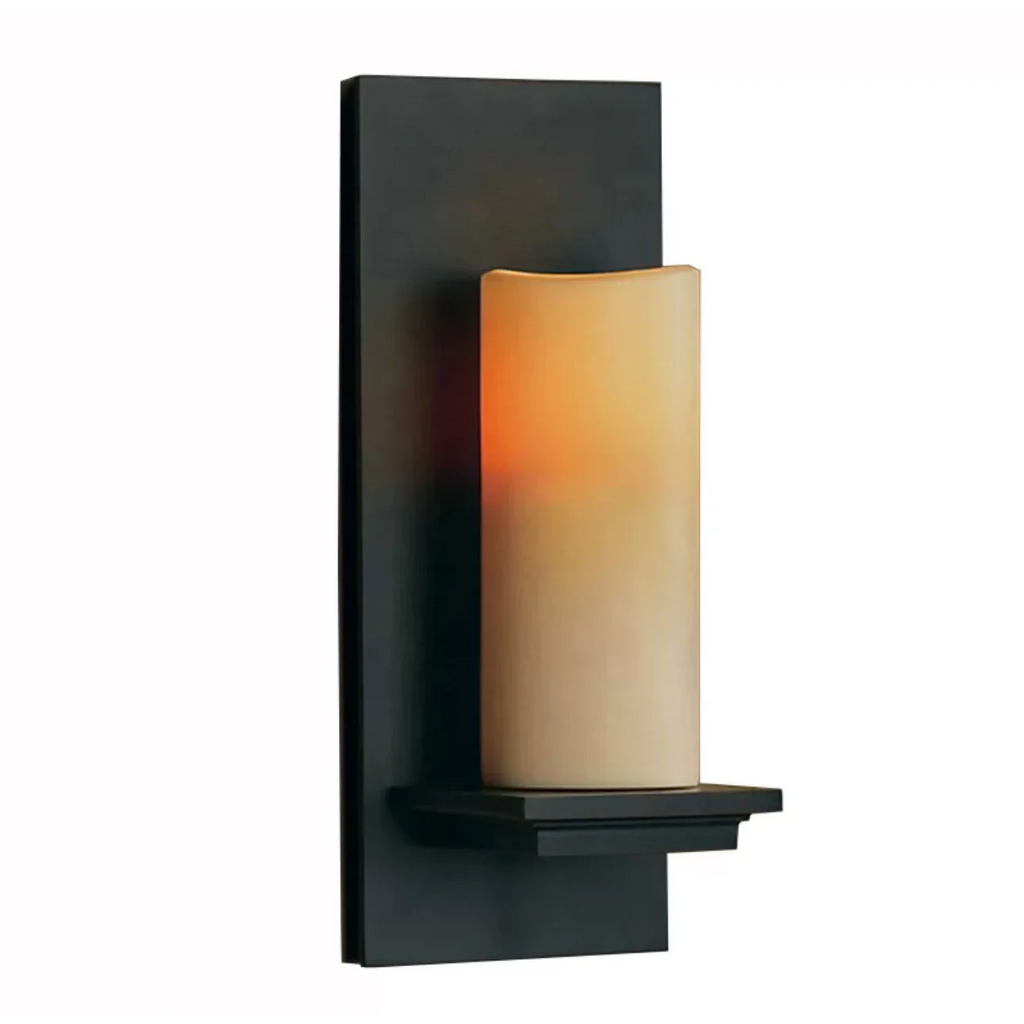 MODERN GLASS IRON CANDLE WALL LAMPS