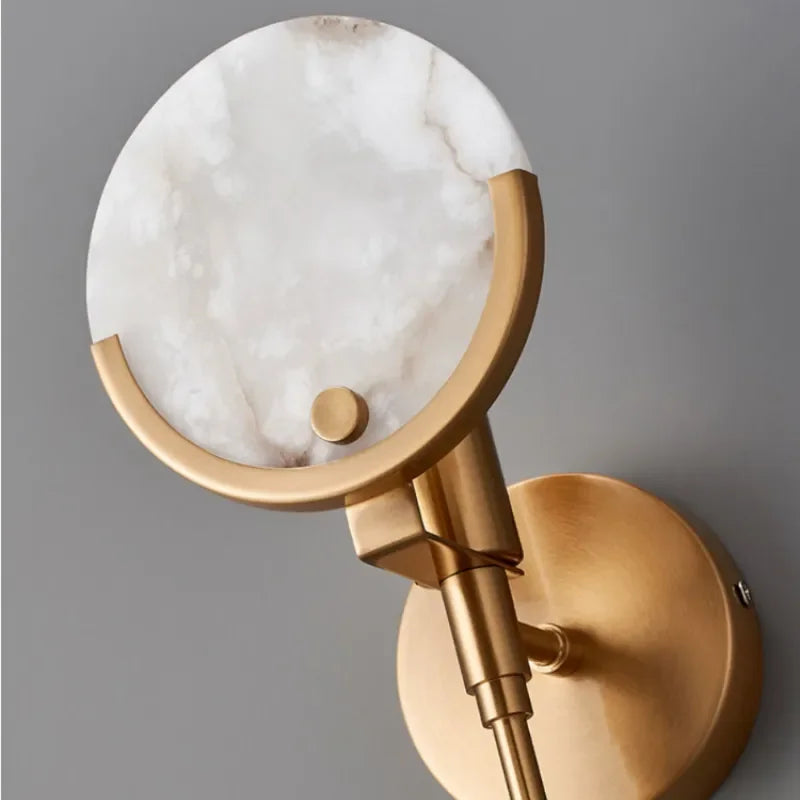 MODERN GOLD MARBLE WALL LAMP | CL32320ML