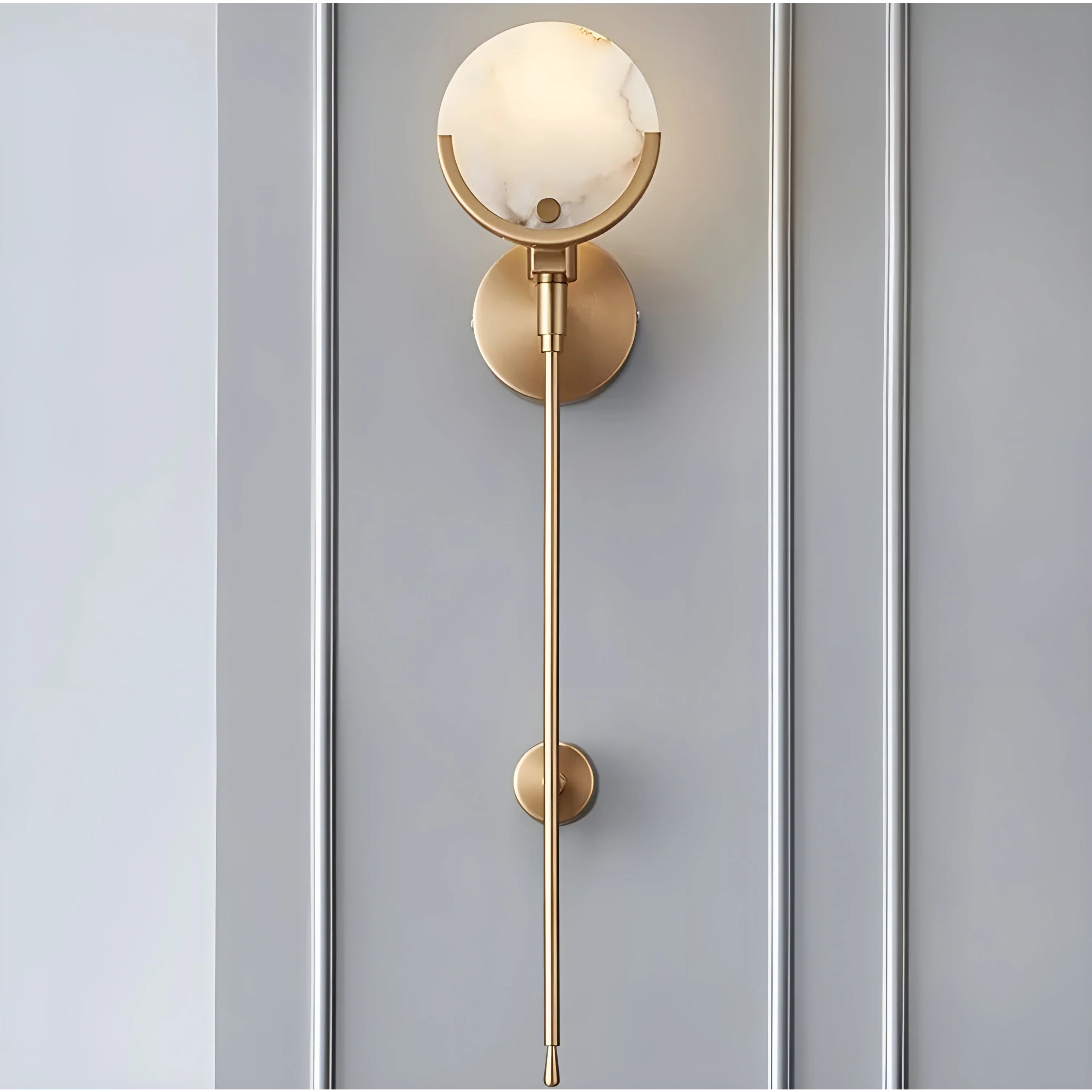 MODERN GOLD MARBLE WALL LAMP | CL32320ML