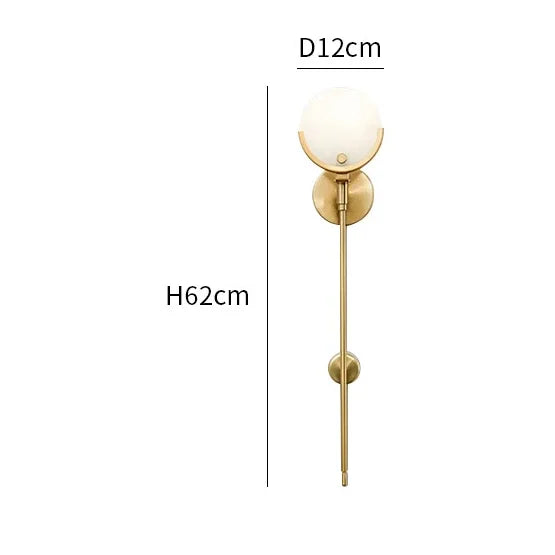 MODERN GOLD MARBLE WALL LAMP | CL32320ML