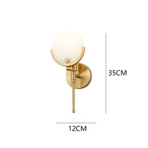 MODERN GOLD MARBLE WALL LAMP | CL32320ML