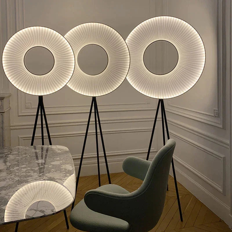 MODERN HALO FLOOR LAMP