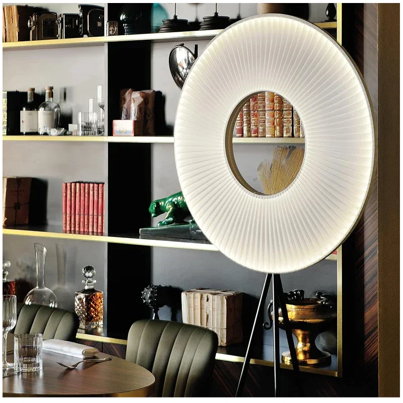 MODERN HALO FLOOR LAMP