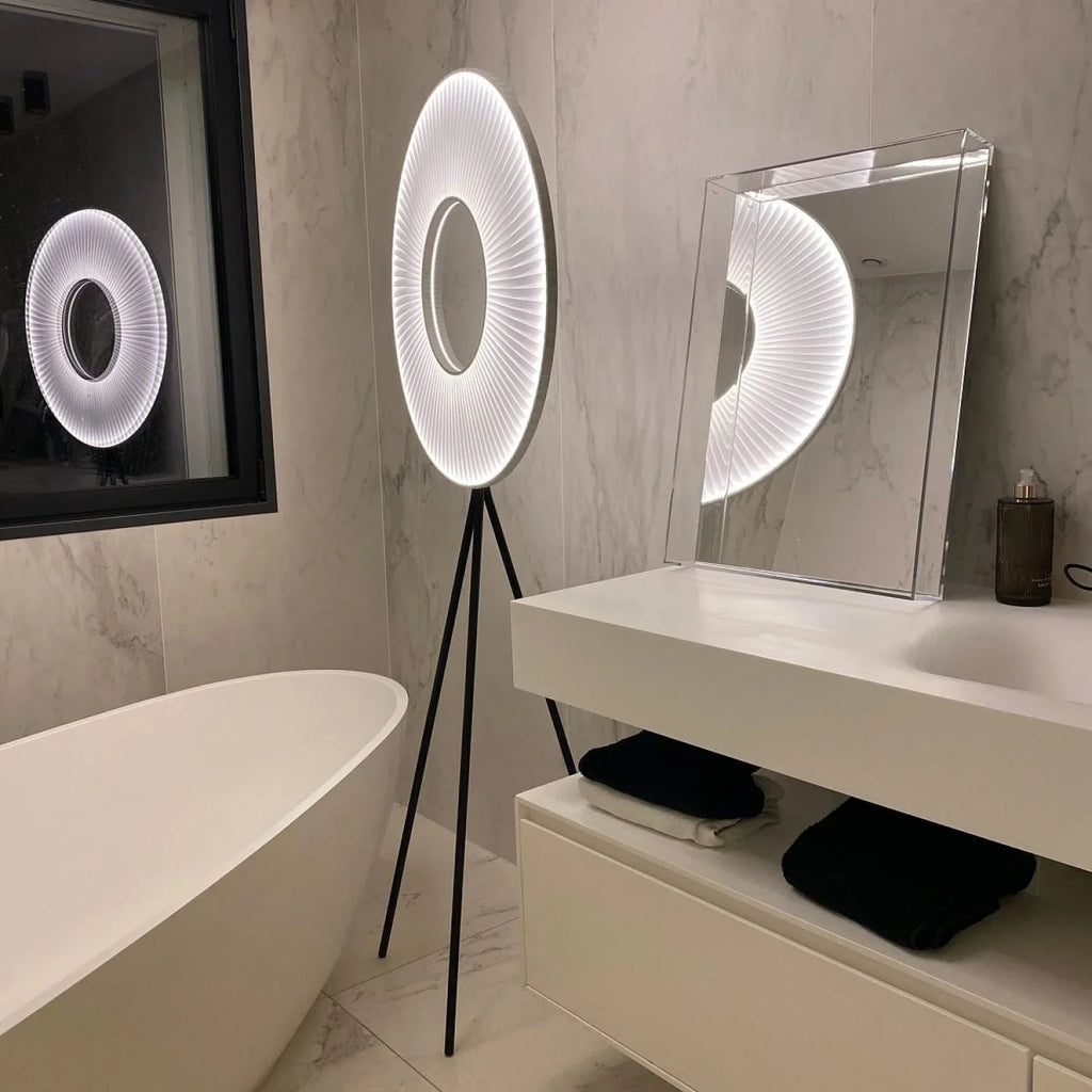 MODERN HALO FLOOR LAMP