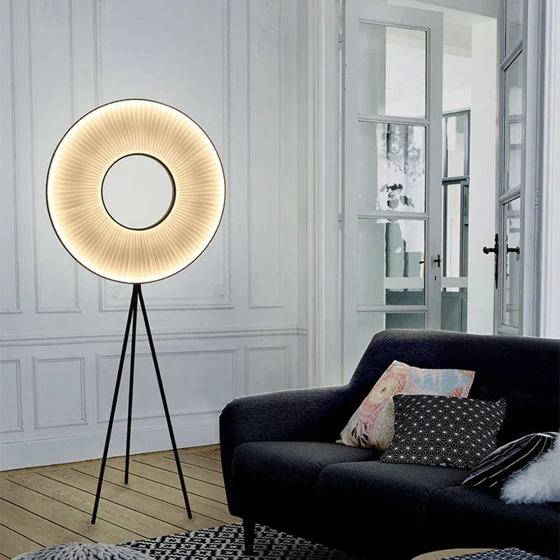 MODERN HALO FLOOR LAMP