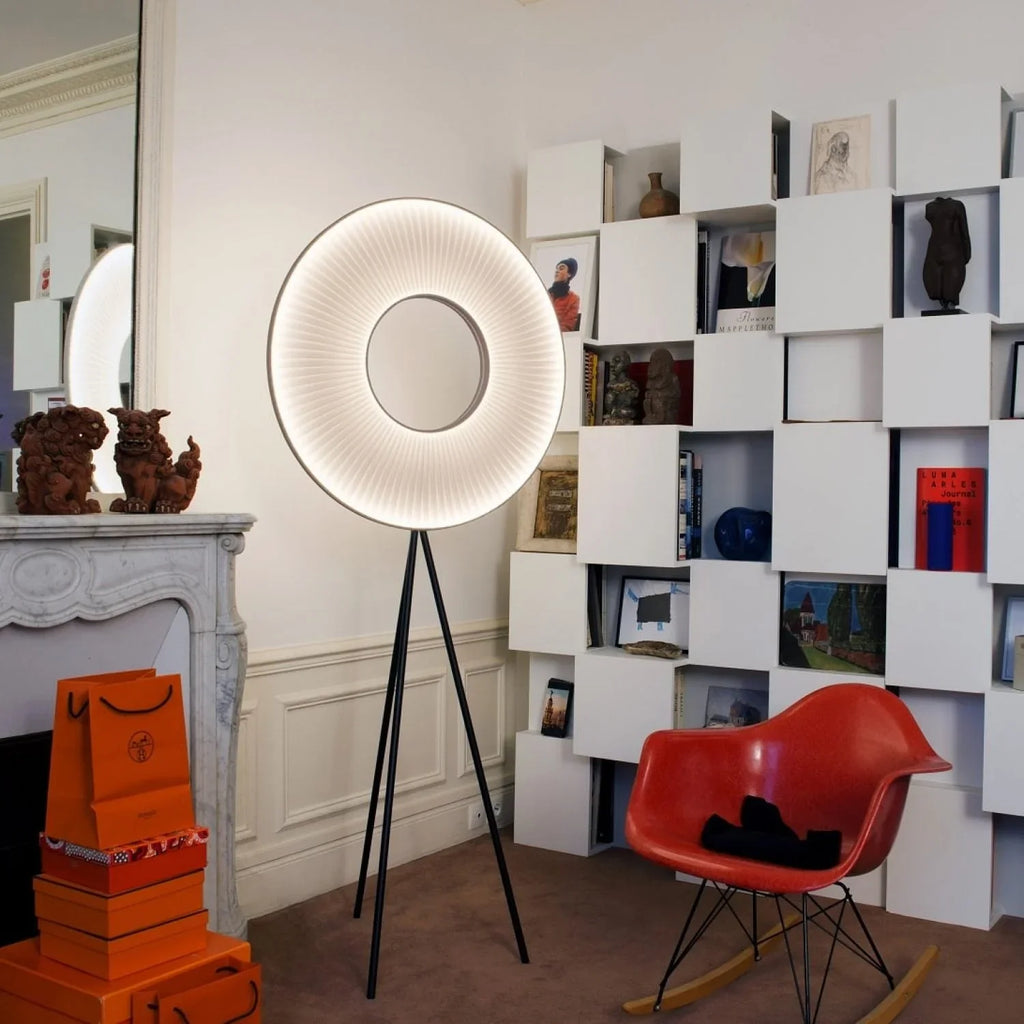 MODERN HALO FLOOR LAMP