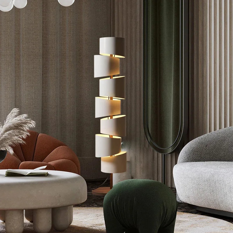 MODERN IRON TOWER FLOOR LAMP | DESIGN BRANZI 7895CL