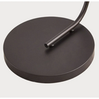 MODERN KNITTED RATTAN LED ARC FLOOR LAMP