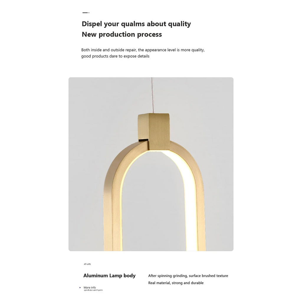 MODERN LED HANGING LIGHTS | CL789503