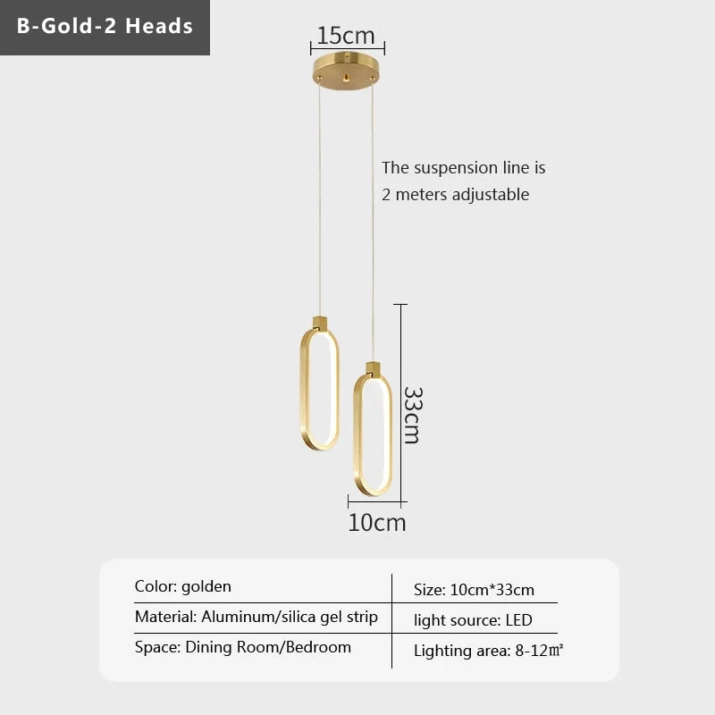 MODERN LED HANGING LIGHTS | CL789503