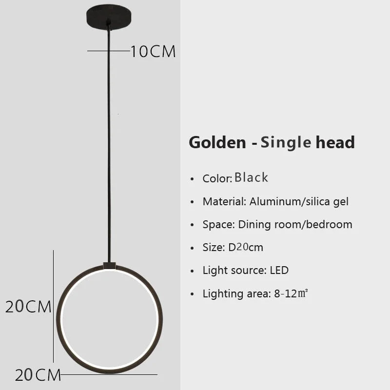 MODERN LED HANGING LIGHTS | CL789503