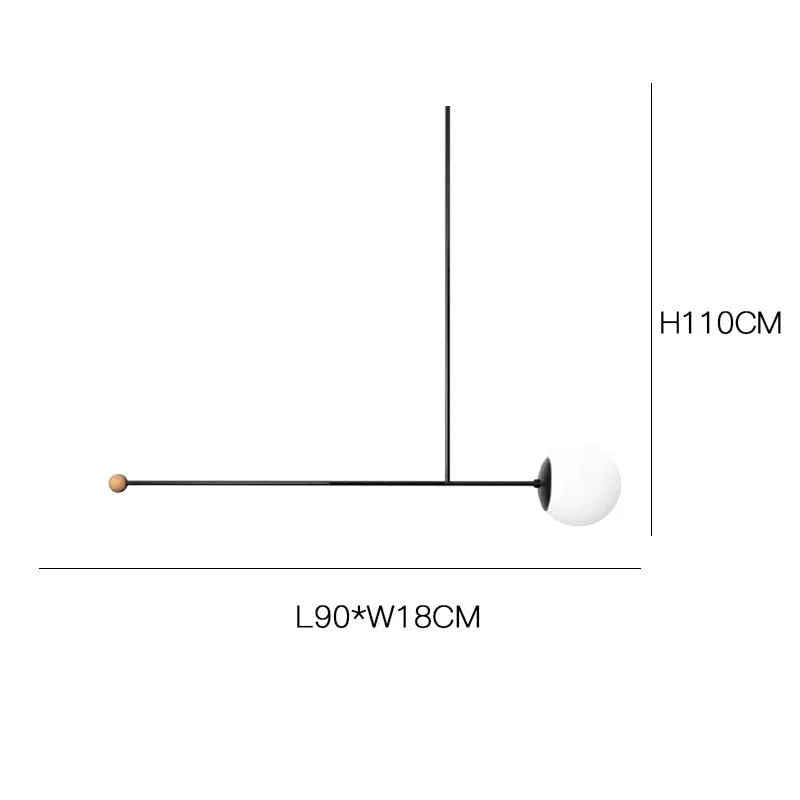 MODERN LINEAR KITCHEN PENDANT LIGHTING