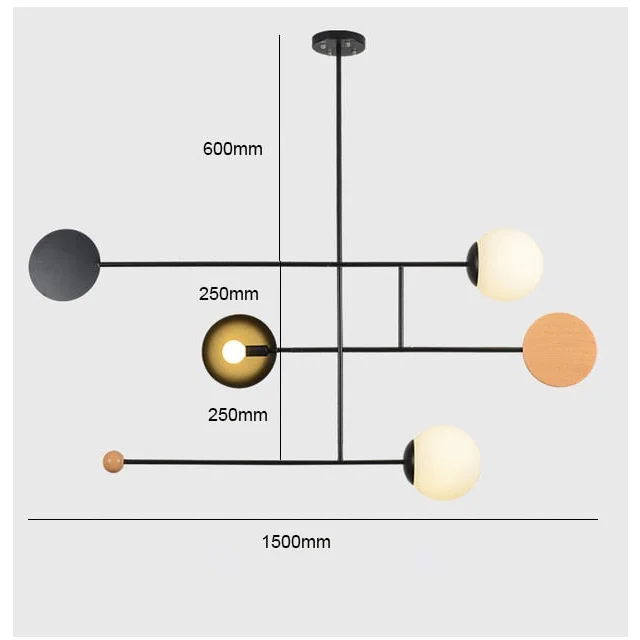 MODERN LINEAR KITCHEN PENDANT LIGHTING