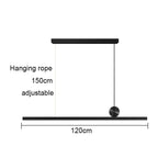 MODERN LINEAR LED CEILING LIGHT FIXTURES