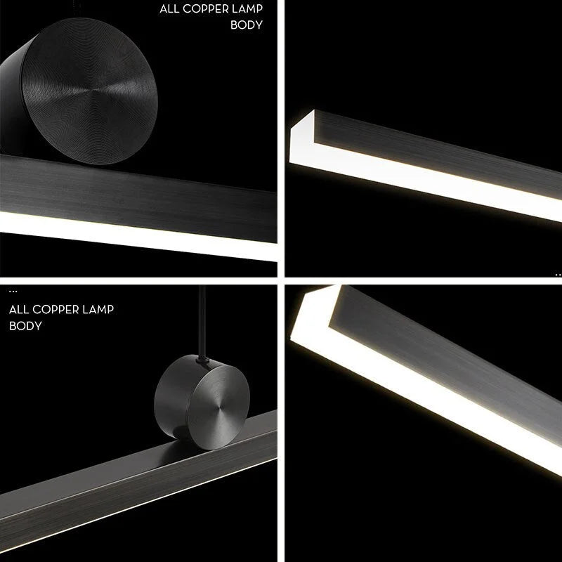 MODERN LINEAR LED CEILING LIGHT FIXTURES