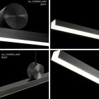MODERN LINEAR LED CEILING LIGHT FIXTURES