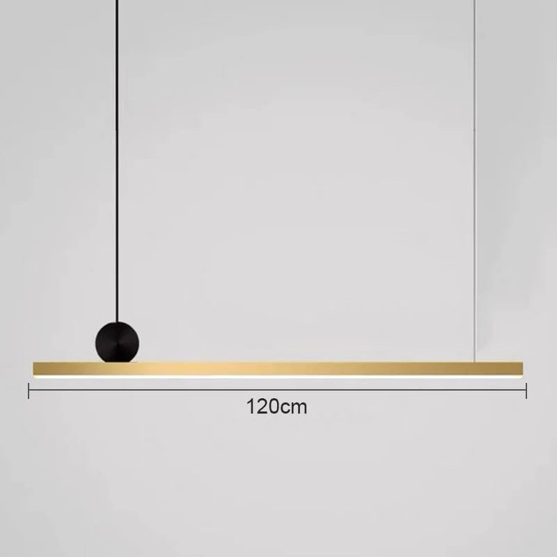 MODERN LINEAR LED CEILING LIGHT FIXTURES