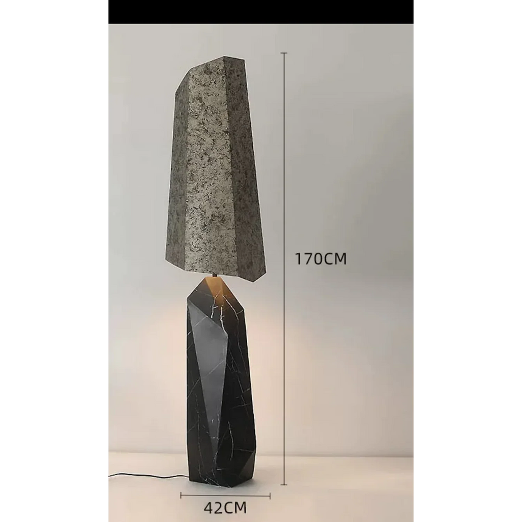 MODERN MARBLE FLOOR LAMP | DROCCI DESIGN 852CL