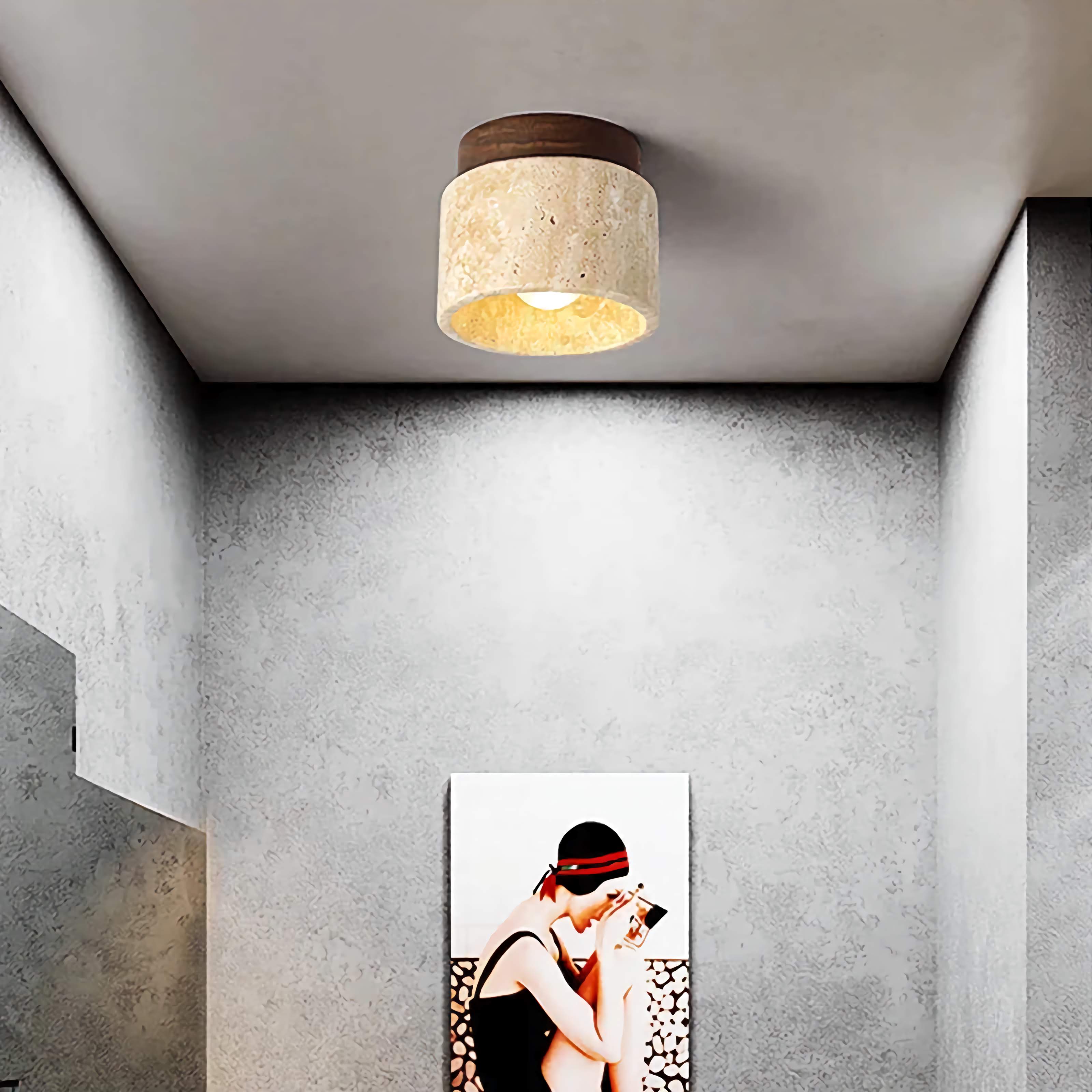 MODERN MARBLE FLUSH MOUNT CEILING LIGHT | CL711441095