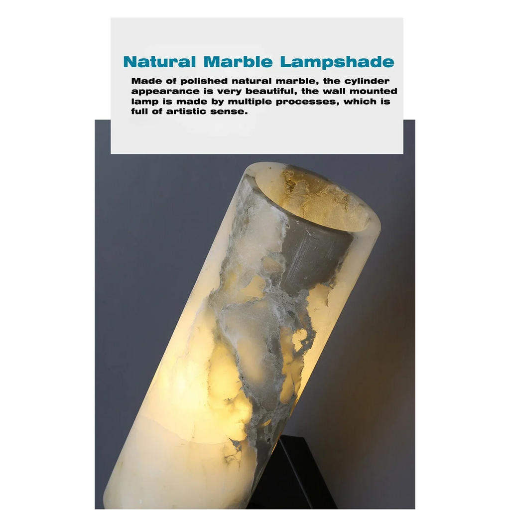 MODERN MARBLE WALL LIGHTS