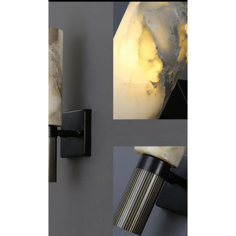 MODERN MARBLE WALL LIGHTS