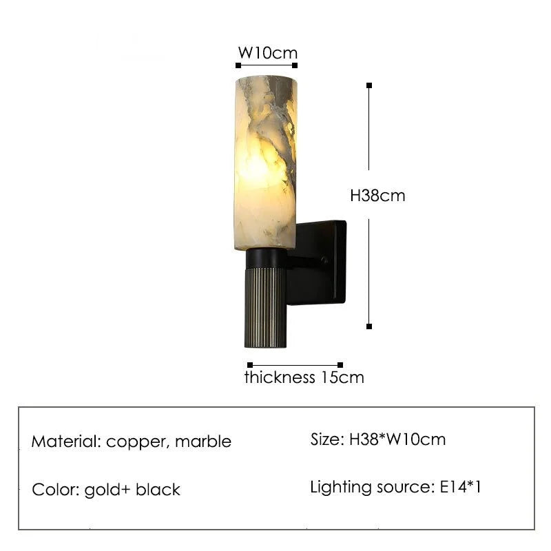 MODERN MARBLE WALL LIGHTS
