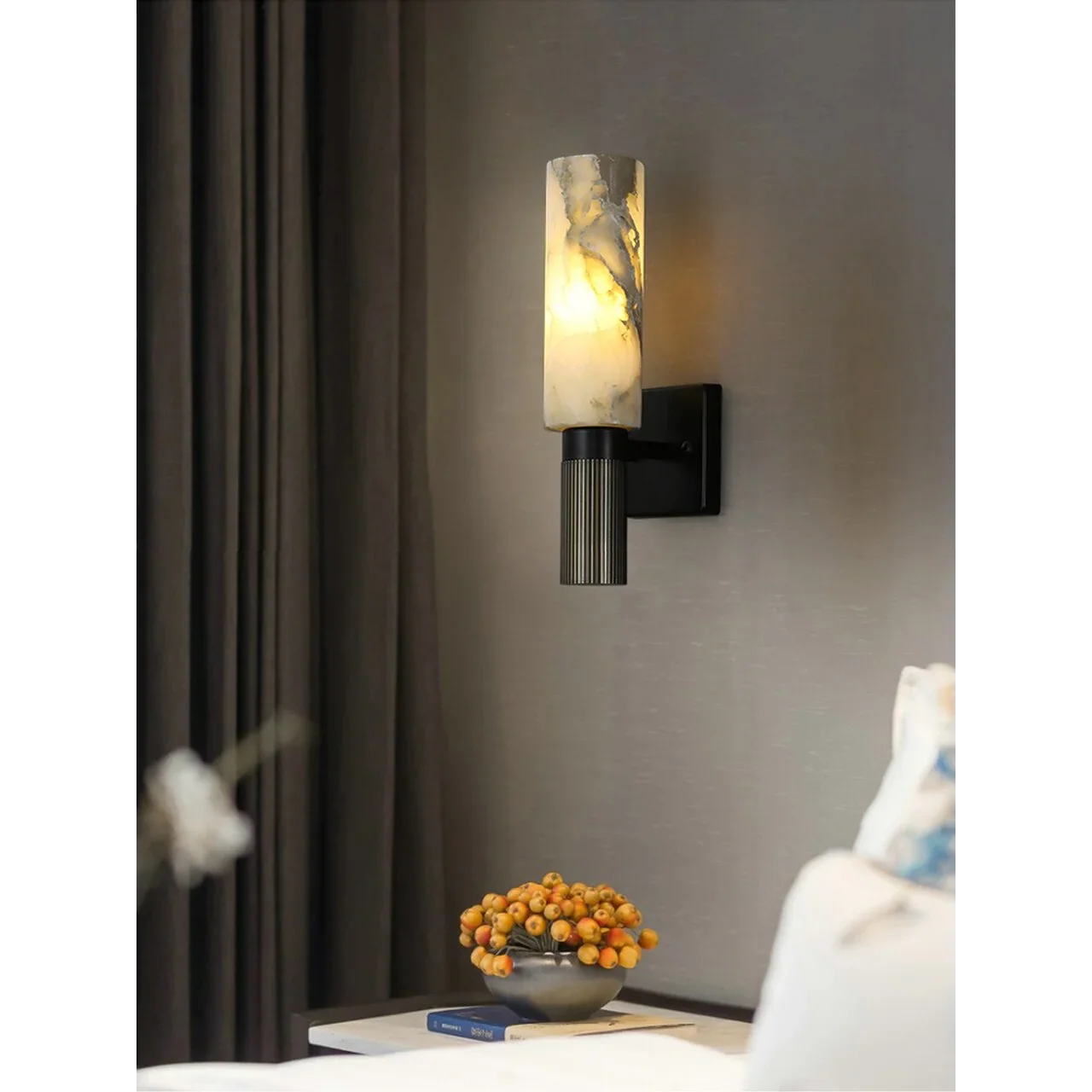 MODERN MARBLE WALL LIGHTS