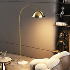MODERN METAL ARC FLOOR LAMP | BLACK, GOLD | CL55124