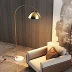 MODERN METAL ARC FLOOR LAMP | BLACK, GOLD | CL55124