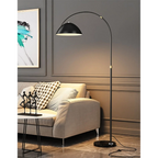 MODERN METAL ARC FLOOR LAMP | BLACK, GOLD | CL55124