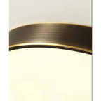 MODERN MINIMALISM BLACK COPPER FLUSH MOUNT CEILING LIGHT