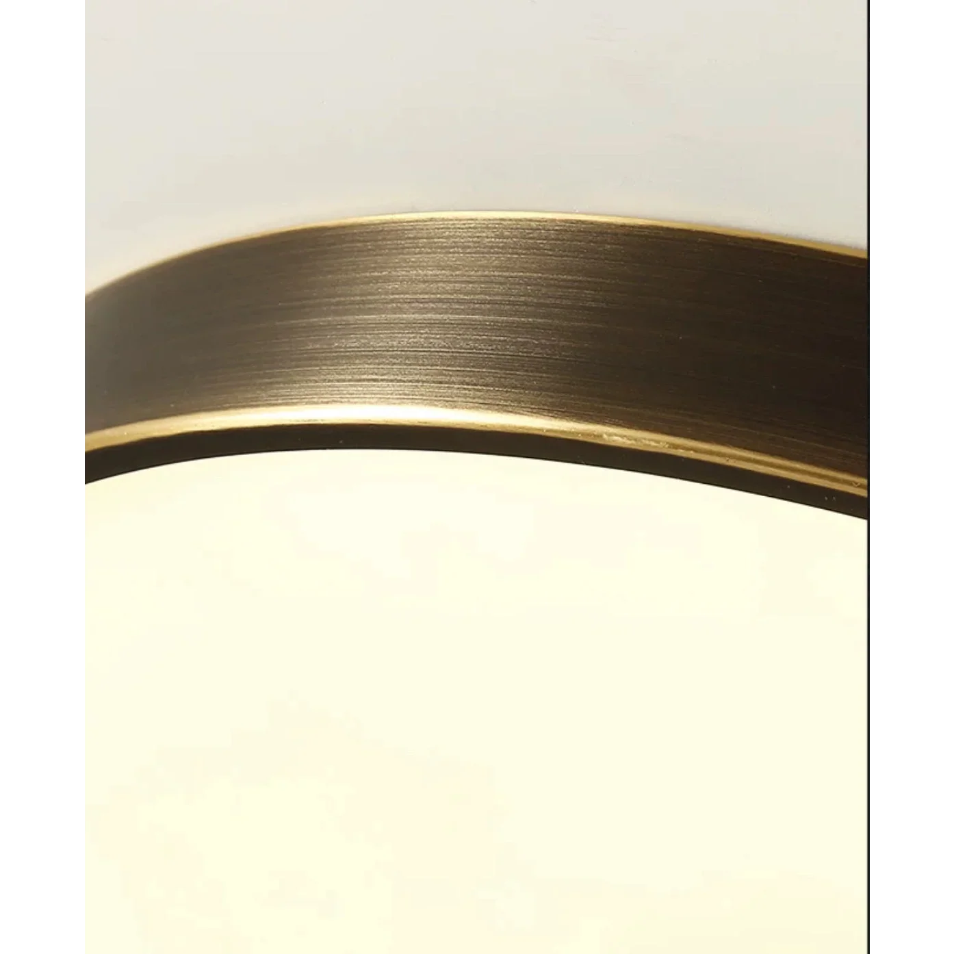 MODERN MINIMALISM BLACK COPPER FLUSH MOUNT CEILING LIGHT