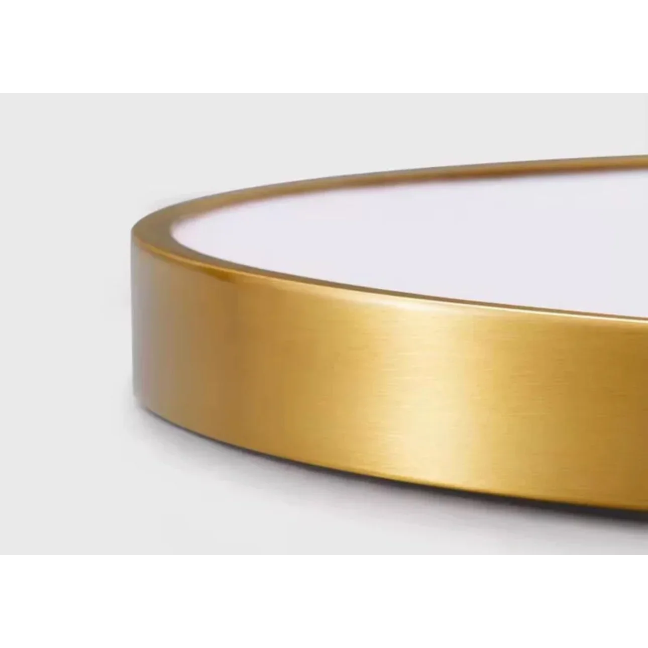 MODERN MINIMALISM COPPER FLUSH MOUNT CEILING LIGHT