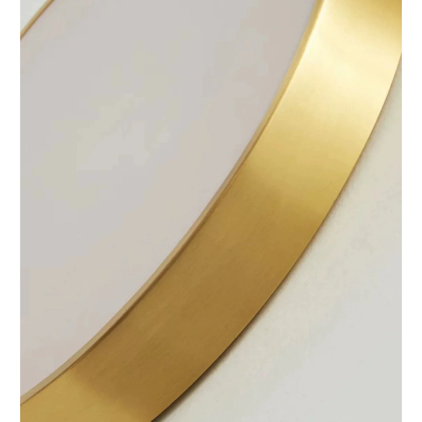 MODERN MINIMALISM COPPER FLUSH MOUNT CEILING LIGHT