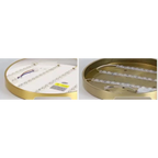 MODERN MINIMALISM COPPER FLUSH MOUNT CEILING LIGHT