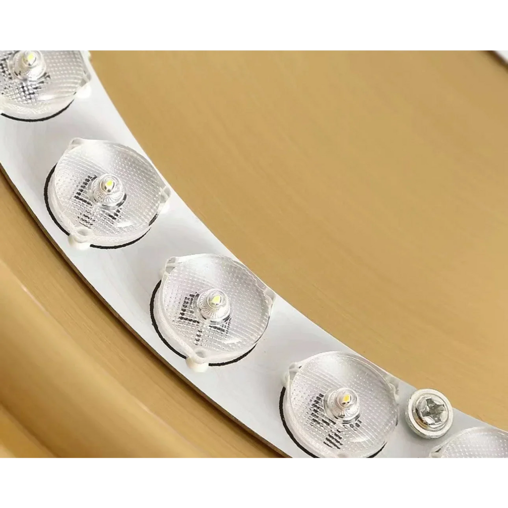 MODERN MINIMALISM COPPER FLUSH MOUNT CEILING LIGHT