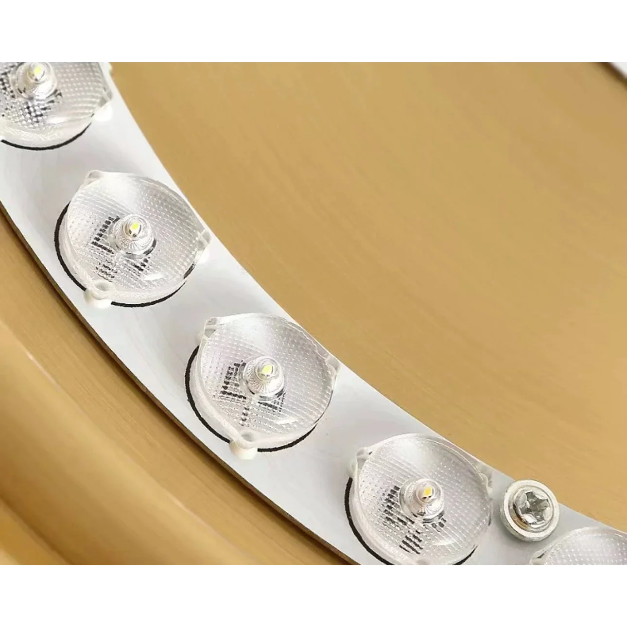 MODERN MINIMALISM COPPER FLUSH MOUNT CEILING LIGHT