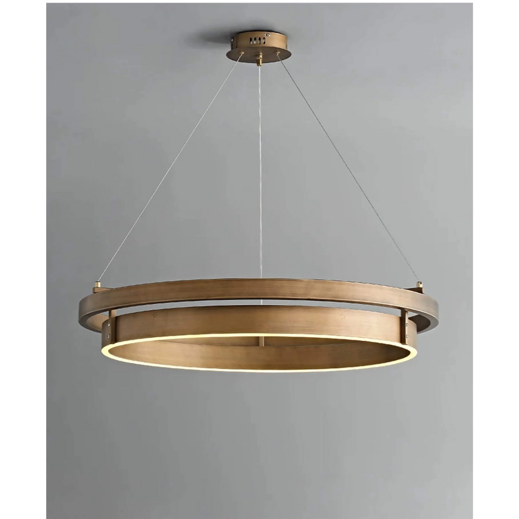 MODERN MINIMALIST RING CHANDELIER