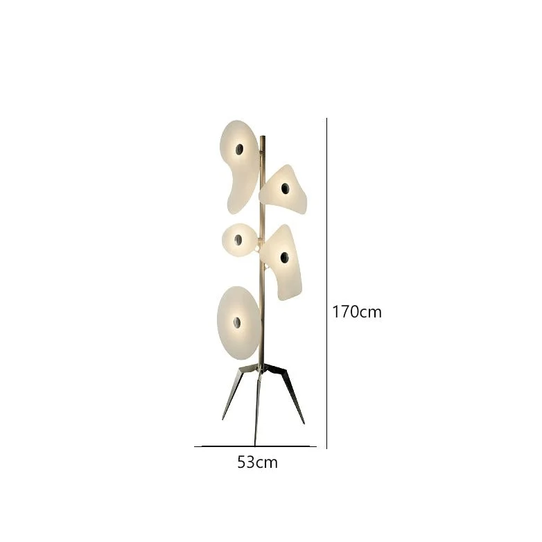 MODERN ORBITAL FLOOR LAMP