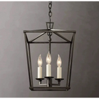 MODERN RUSTIC 4-LIGHT CHANDELIER | DESIGN CL85074V