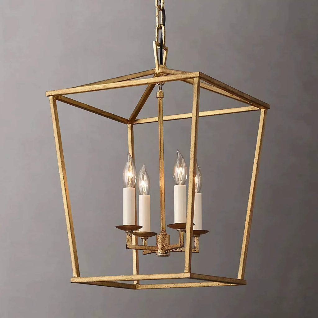 MODERN RUSTIC 4-LIGHT CHANDELIER | DESIGN CL85074V