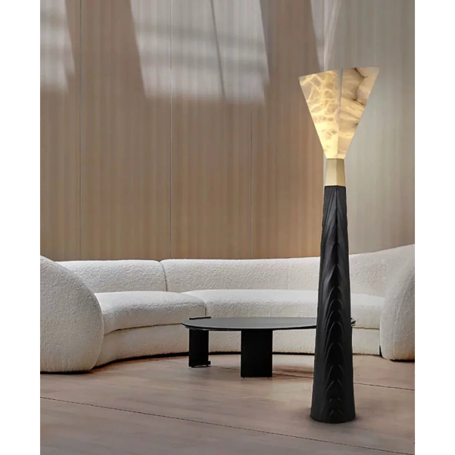 MODERN SCULPTURAL DESIGN FLOOR LAMP | CLZX89550