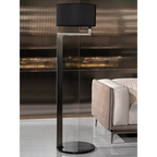 MODERN SCULPTURAL METAL FLOOR LAMP | CLFGV025VIS