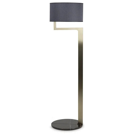 MODERN SCULPTURAL METAL FLOOR LAMP | CLFGV025VIS