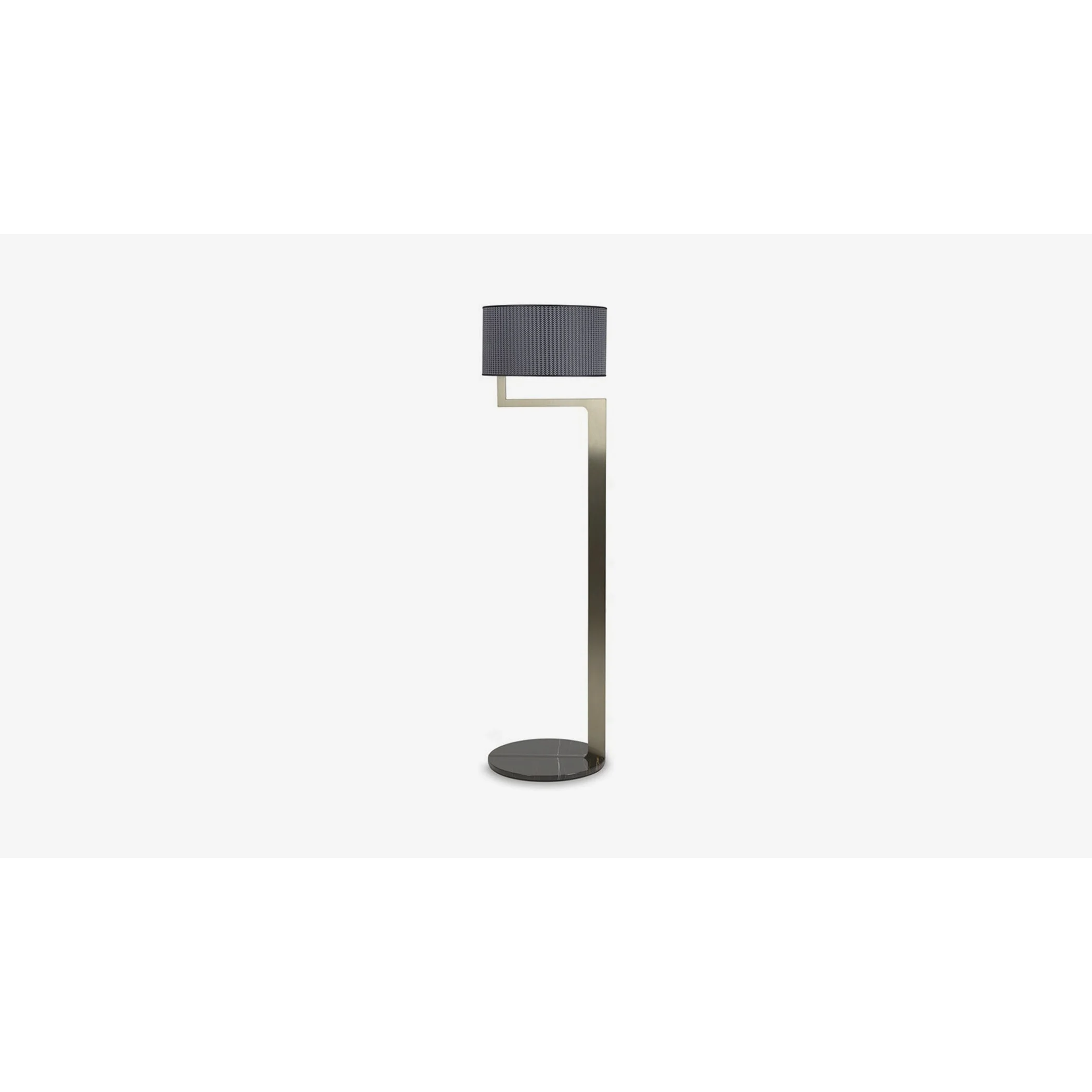 MODERN SCULPTURAL METAL FLOOR LAMP | CLFGV025VIS