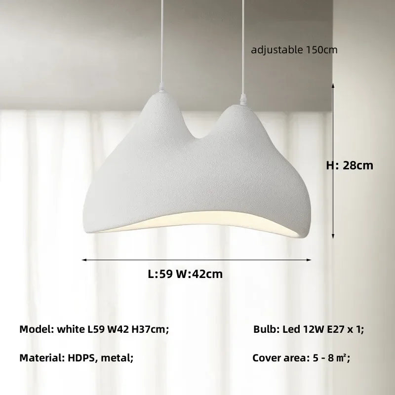 MODERN SCULPTURAL PENDANT LIGHT | CLBN67655